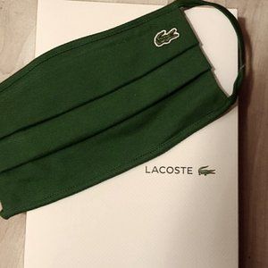 NWT Unisex LACOSTE12.12 Cotton Pique' Face Protection Mask